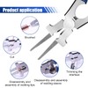 8" MIG Welding Pliers, High Carbon Steel Multi-Functional Welding Pliers,