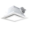 VENTIRI Bathroom Exhaust Fan with Light, 12 INCH, Upgraded Quiet