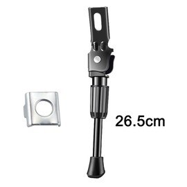 Anicy Bicycle Stand for Children, 20 Inches, Bicycle Stand, Side Stand, Bicycle Stand, Children's Bicycle Stand, Children's Bike, Black