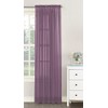 Single Plain Voile Net Curtain Sheer Panels Slot Top Heading