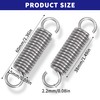 GUNGY Extension Spring 60mm Tension Spring With Dual Hook in