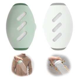 Wiederverwendbare Fusselrolle,2 Stück Waschbare Klebrige Gel Fusselrolle Ball,Waschbarer Mini Tragbarer Aufkleber,Tierhaarentferner Fusselrolle,Reusable Lint Roller für Tierhaare Kleidung Reisen Haus