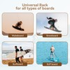 Wooden Surfboard Wall Rack for Long and Short Boards |