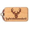 dekolaser24 - Key Ring Waidmannsheil Hunting for Men and Women