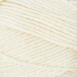 Lion Brand Yarn Basic Stitch Anti-Pilling Knitting Yarn, Yarn for Crocheting, 3-Pack, Ecru