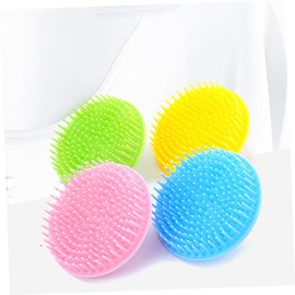 Mikinona 4pcs Scalp Massage Detangling Brush Hair Brush for Shower Ergonomic Handle