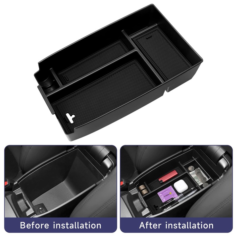 BILOPER Center Console Organizer for Ford Escape 2020-2025 / Bronco