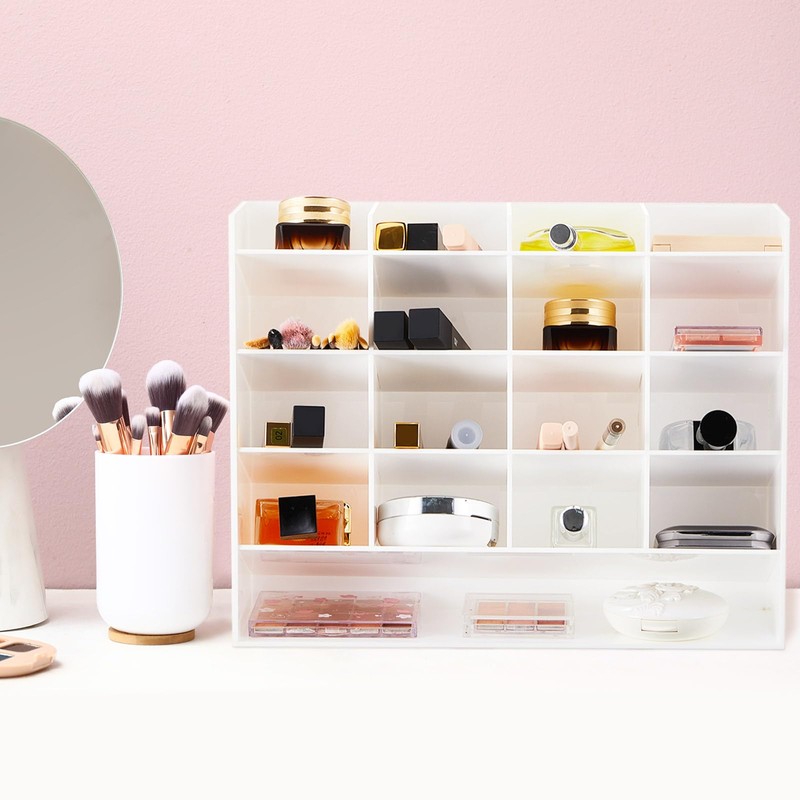 MotiMind Acrylic Pen Organizer Storage for 200 Markers Vertical Marker