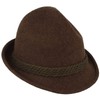 Breiter Original Men's Traditional Hat, Felt Hat, Hiking Hat, Pointed