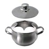 Kisag 1867 Caquelon Fondue Pot Diameter 16 cm Stainless Steel