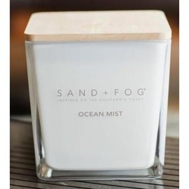 Sand & Fog 57oz Scented Soy Wax Blend Glass Candle Made with Essential Oils - style: Ocean Mist