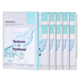 Mediheal Derma Synergy Wrapping Mask for Moisturizing Barrier (10 Packs) - Improved Skin Moisturization With Hyaluron Panthenol