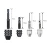 TOVOT 4PCS Keyless Drill Chuck Quick Change Adapter 1/4" Hex