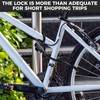 Haple Premium Bike Lock with 2pcs Keys, 4 Feet Professional