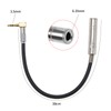 OTOTEC 3.5mm to 6.35mm Audio Cable Right-angle 3.5mm Male Plug