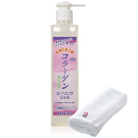 Azuma Shoji [With Imabari Towel for Price] Wheat Egg Skin Collagen Peeling Gel, 9.1 fl oz (270 ml), Skin Care, Travel Beauty Peeling