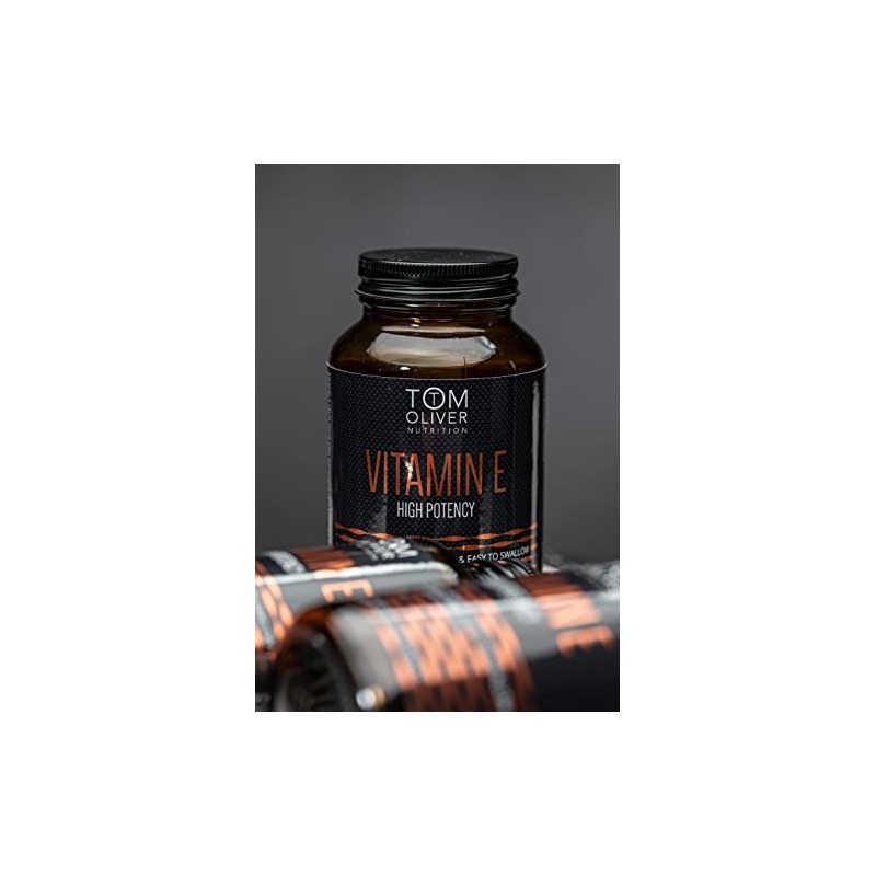 Tom Oliver Nutrition - Vitamin E 400IU High Potency, Highly