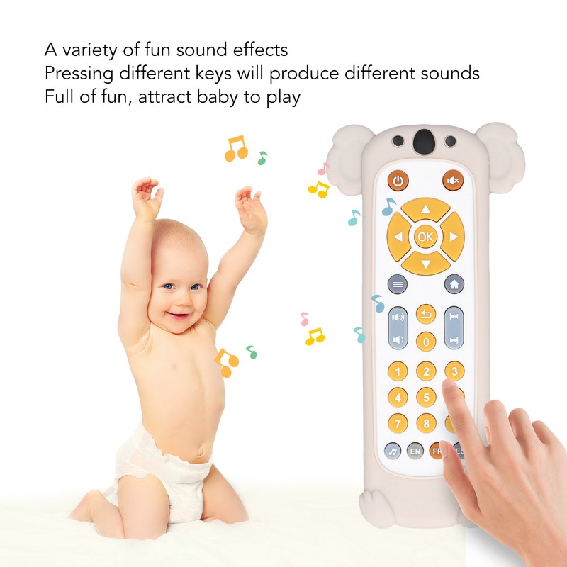 Baby Remote Control Toy Simulation Educational Musical Infant TV Remote