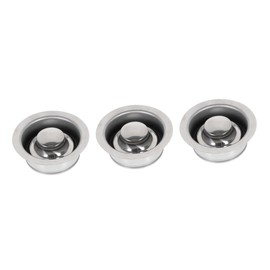 VILLFUL 3pcs Disposal Flange and Stopper Kit for Kitchen Sink Garbage Disposal Tool Gasket for Clog Prevention and Cleanliness Easy Installation and Stylish Design