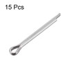 sourcing map Split Cotter Pin - 4mm x 35mm 304