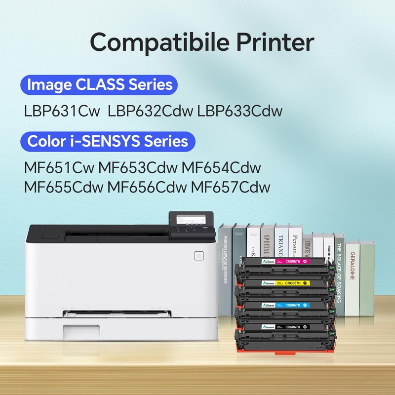 CRG 067H CRG-067 Toner Cartridge Set, 067H High Yield Toner,