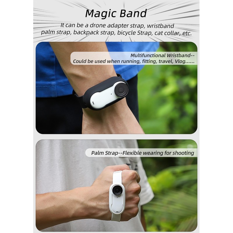 CamGo Sunnylife Strap Mount for Insta360 GO 3 / GO