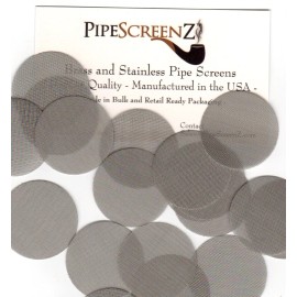 PipeScreenZ™ 30mm (1.181") T304 Stainless Steel 80 mesh Replacement Pipe Screens- 60 Count
