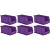 Hudson Exchange 11" x 5-1/2" x 5" (6 Pack) Plastic