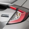 2Pc Sport Touring Rear Trunk Letter Logo Badge Emblem Nameplate