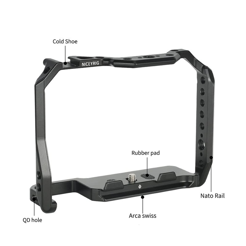 NICEYRIG Camera Cage for Sony Alpha 1(A1) / A 9