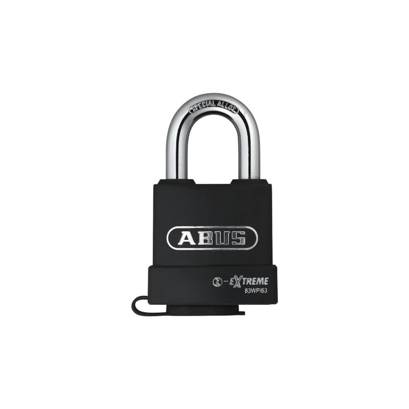 ABUS 83 WP/40-lucchetto in Tempered Steel, with Cylinder, Blue and