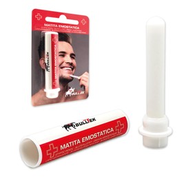 BullTek - Hemostatic Pen | Stops Bleeding After Shaving | Astringent & Reusable | Practical Travel Container | 100% Italian Product, Pack of 1
