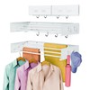 SZJoyBet Drying Rack Clothing,Clothes Drying Rack Wall Mounted,Laundry Drying Rack