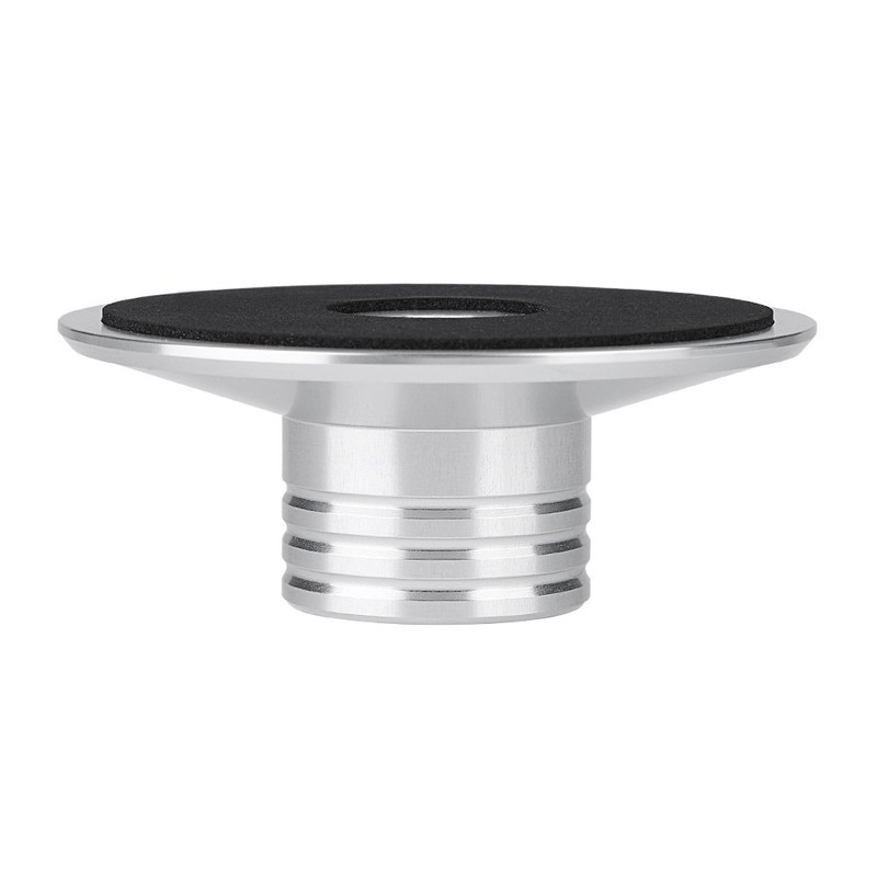 VBESTLIFE Black Record Weight Clamp LP Turntable Metal Disc Stabiliser
