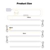 LED Under Cabinet Lighting 6pcs 30cm Seamlessly Linkable Strip Light
