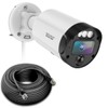 [8 Megapixels, Two-way Calling, 130° Ultra Wide Angle] Security Camera,