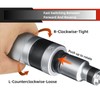 8 PCs Impact Screwdriver Set, Reversible Manual Hand Impact Driver