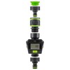 Digital Water Flow Meter with LCD Display, 2-50 L/min Range,