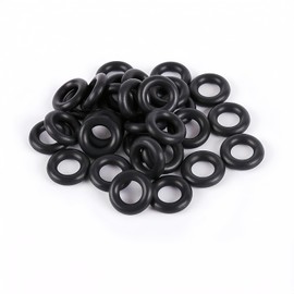 Boxonly Nitrile Rubber O-Rings 24mm OD 17mm ID 3.5mm Width Metric Sealing Washer Round O-Ring Gasket O Rings Seal Grommets, Pack of 50