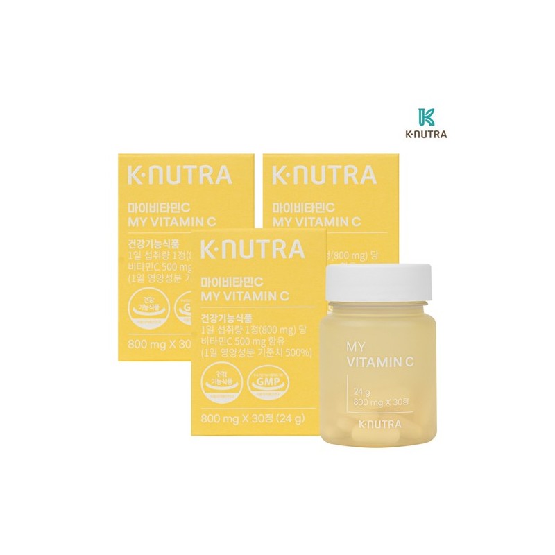 K-Nutra My High-Concentration Vitamin C Made in the UK DSM