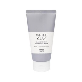 Happy Bath 해피바스 해피바스 화이트클레이 모공 클렌징폼 150g Happy Bath White Clay Pore Cleansing Foam 150g