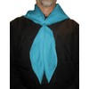 Wyoming Traders Solid Silk Wild Rag Scarf - Turquoise Turquoise