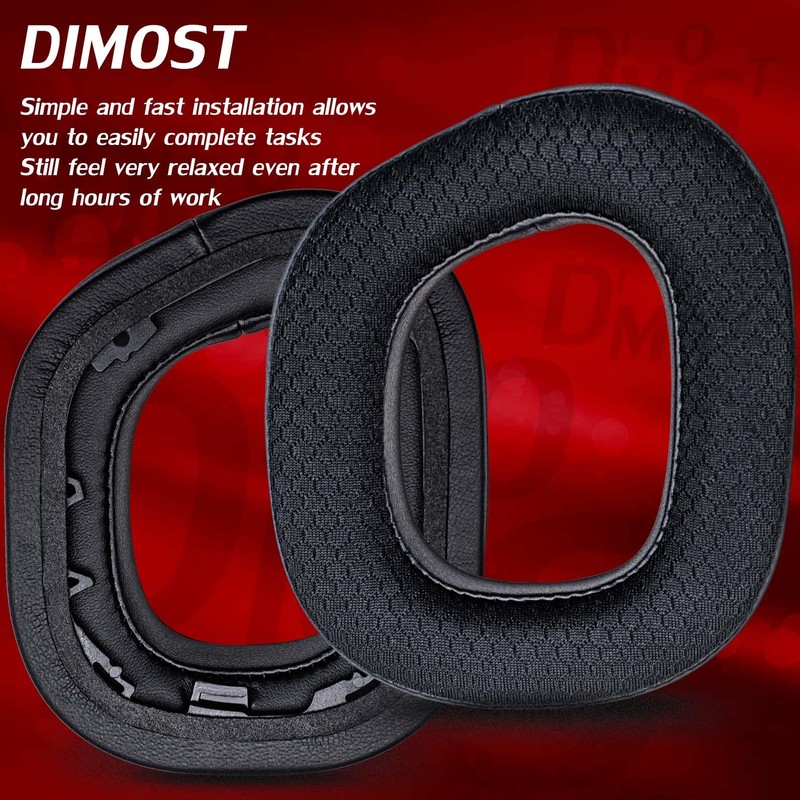 DIMOST HS80 Ear Pads Compatible with HS80 Headset I Thicker