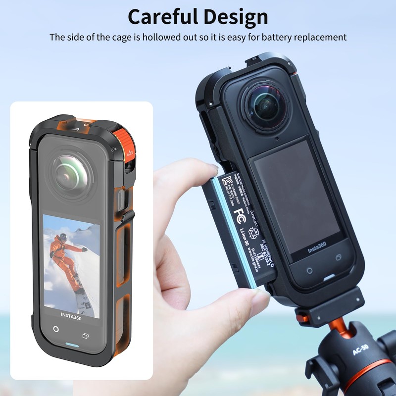 VRIG GA-04 Metal Cage/Utility Frame for Insta 360 X5
