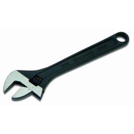 Williams 13604A Black Adjustable Wrench 4"