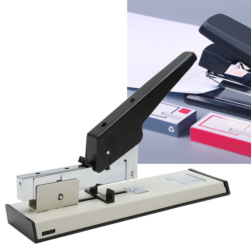 Heavy Duty Stapler Effort Saving Thickened Large Capacity Sturdy Metal