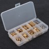 240Pcs Brass M2 M3 Hex Standoff Nut Screw Kit for