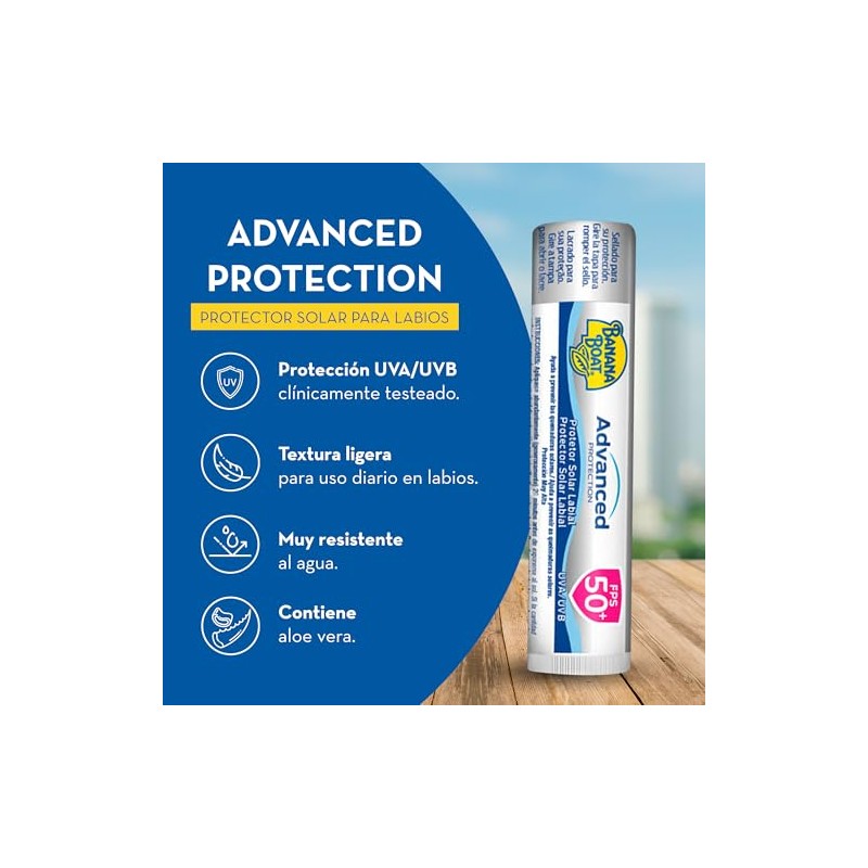 Banana Boat Advanced Protection Labial 50 FPS 4.25g