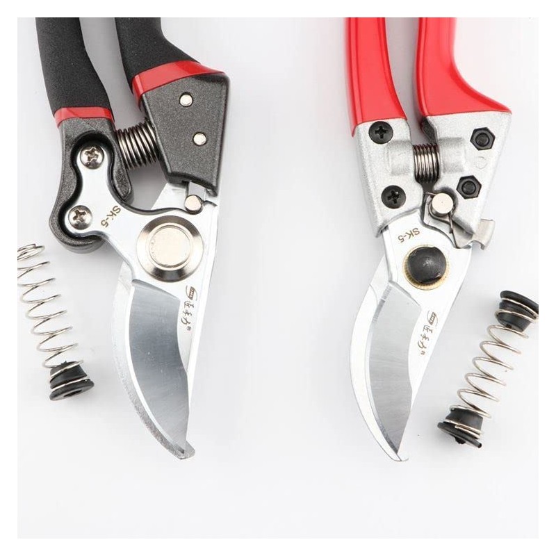 TorSor 3 Set Precision Pruner Spring Replacement with Rubber Base