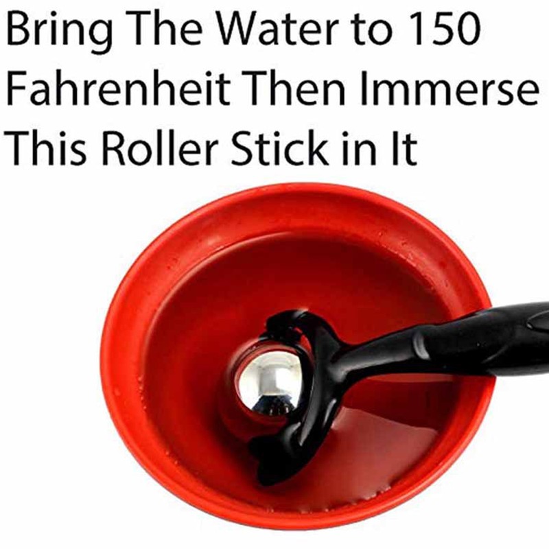 Roller Massage Ball Stainless Steel Physical Therapy Muscle Recovery Massage